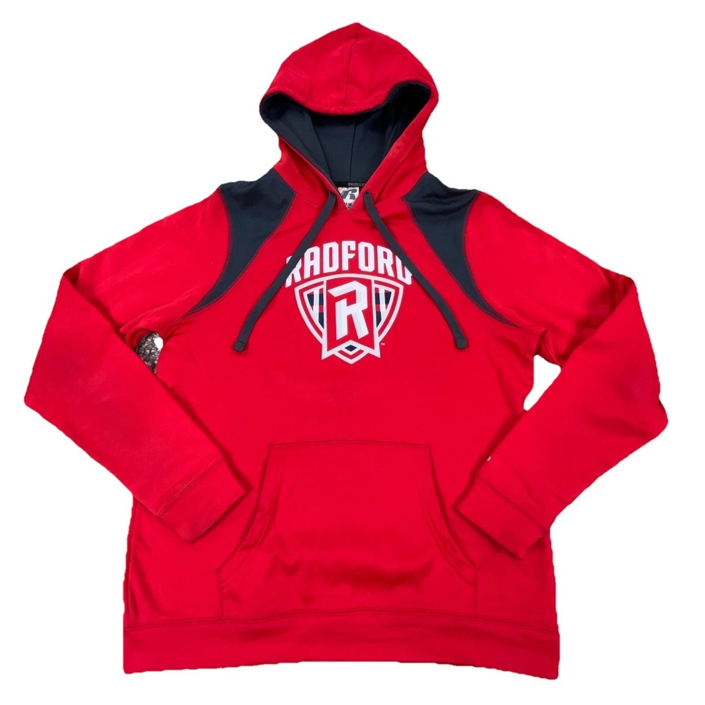 Radford Highlanders Hoodie Women Medium Red Sweatshirt Sweater Performance Top *